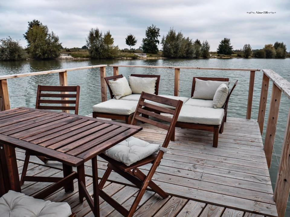 Cabane Flottante Millenium Varanges Kültér fotó