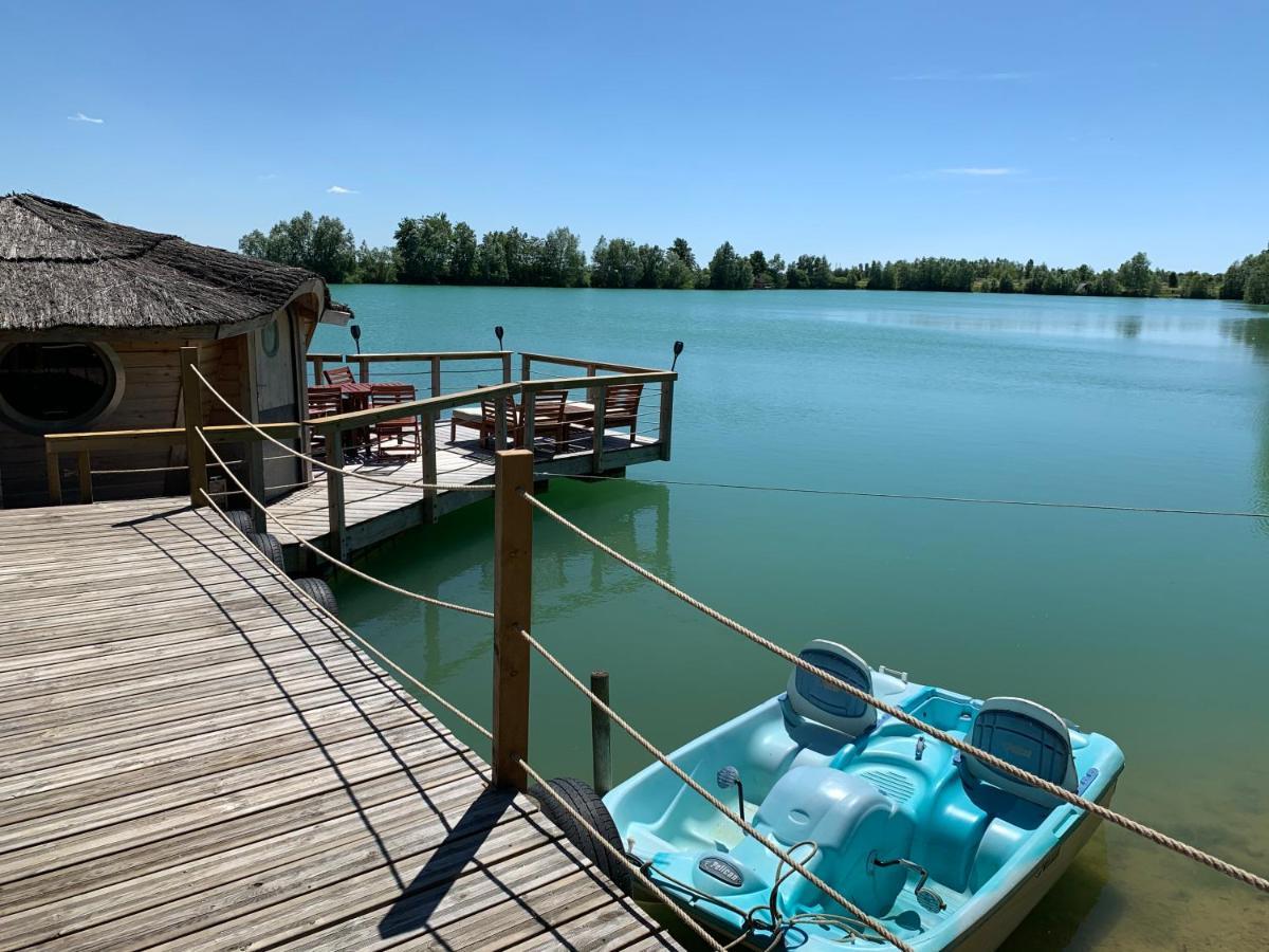 Cabane Flottante Millenium Varanges Kültér fotó