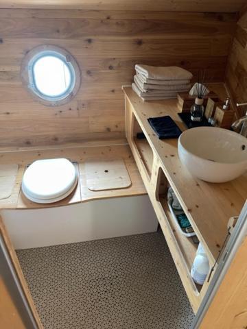 Cabane Flottante Millenium Varanges Kültér fotó